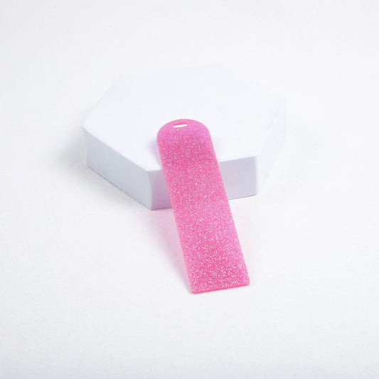 glitter book mark