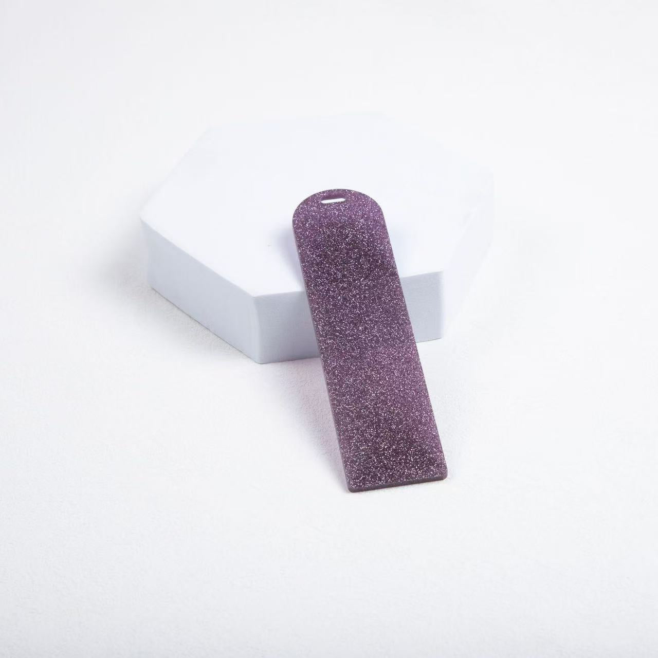 glitter book mark