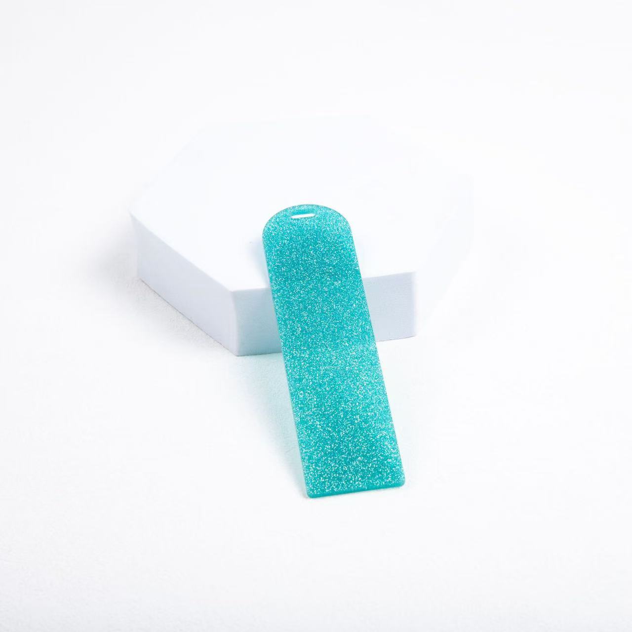 glitter book mark