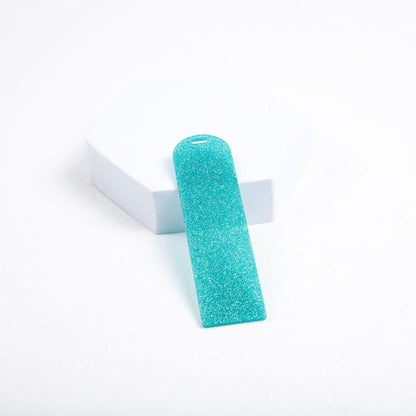 glitter book mark