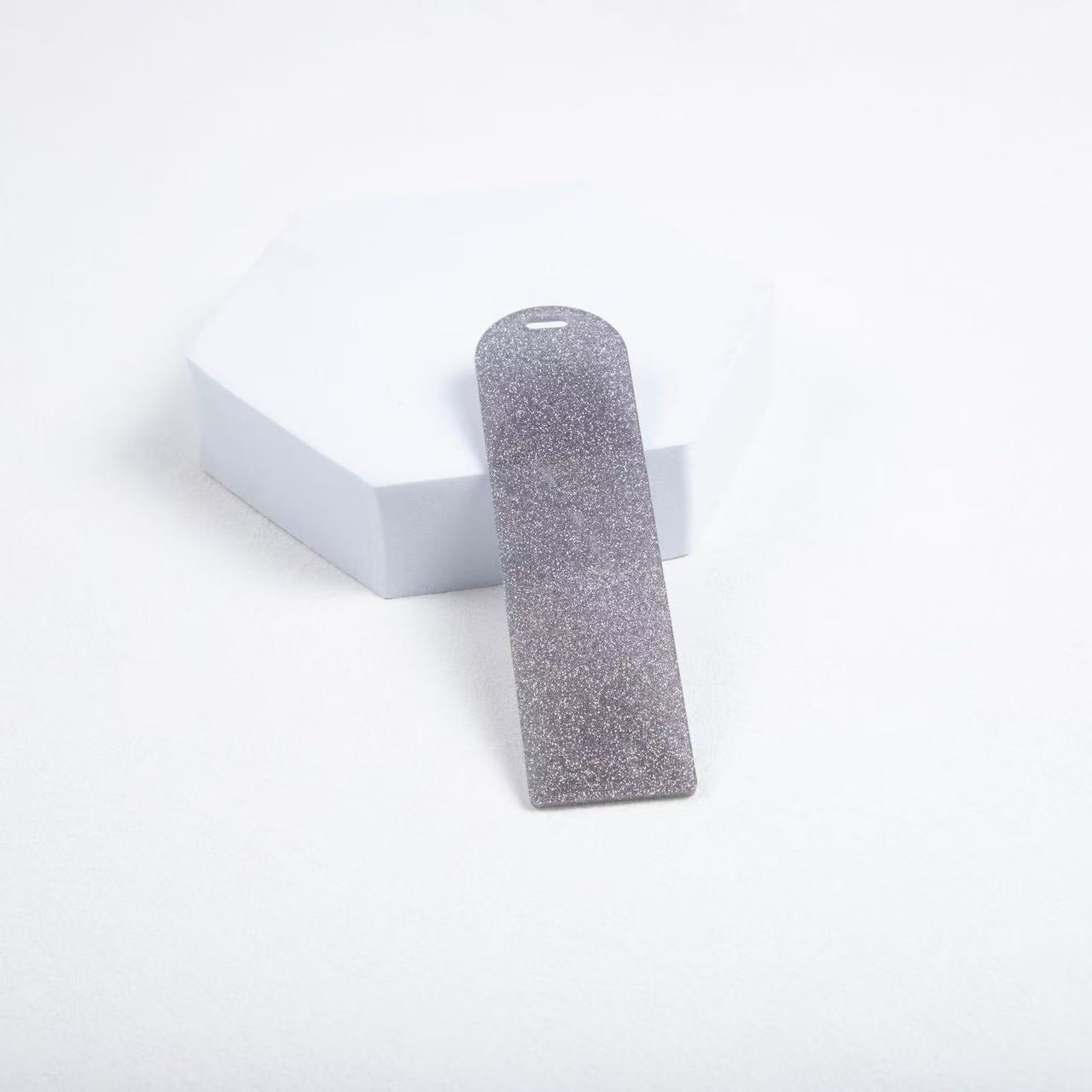 glitter book mark