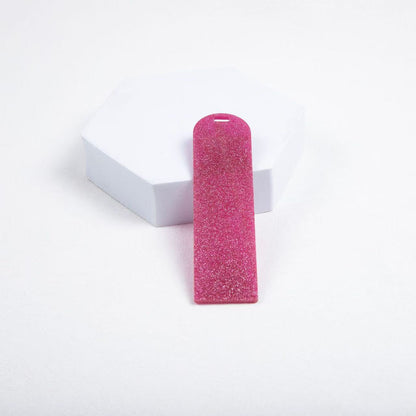glitter book mark