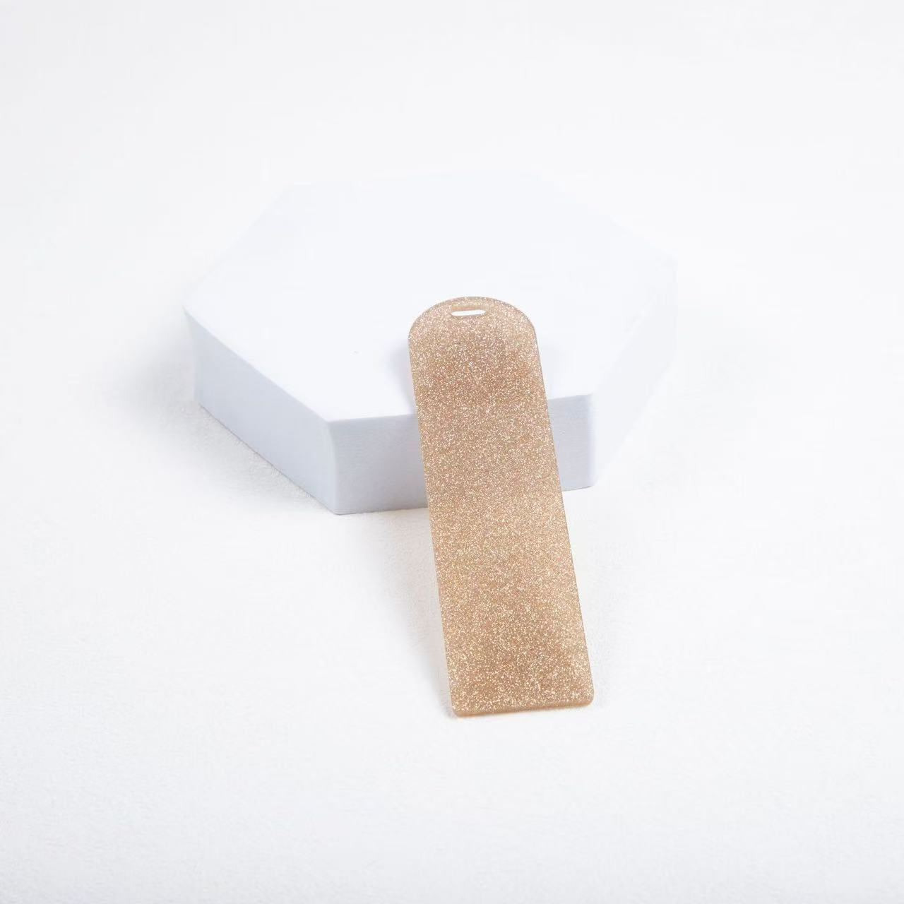 glitter book mark