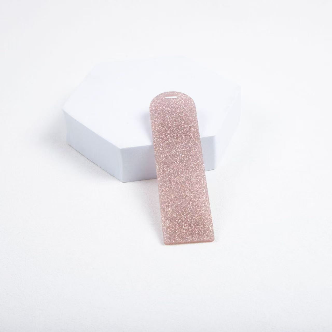 glitter book mark