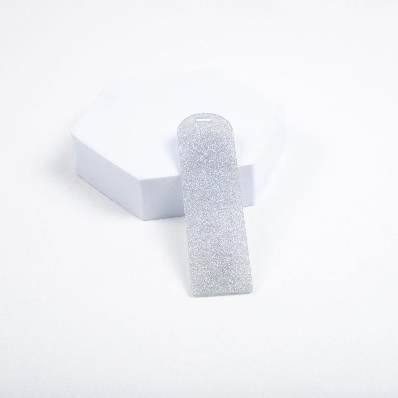 glitter book mark